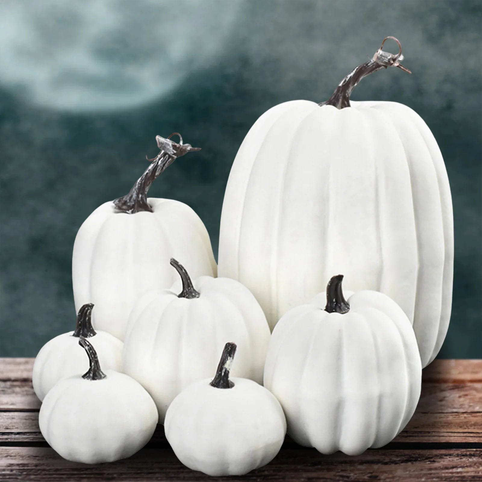 Fake Foam Pumpkins for Halloween decorations Realistic Artificial Pumpkin Ornaments set for Festival Party Decor ship from usa